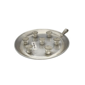 Suporte para 7 Velas Aluminio