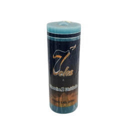 Vela Azul Turquesa 250 gramas Orixa Oxumare