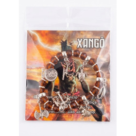 Pulseira Xangô - Marrom Pulseira Xangô - Marrom